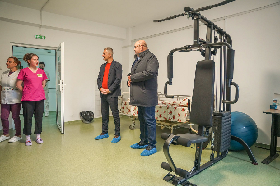 Spitalul de Boli Cronice Călinești va beneficia de lucrări pentru extinderea zonei de recuperare